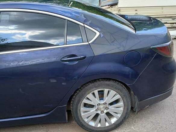 2008 Mazda 6 II (GH), синий, 550000 рублей - вид 18