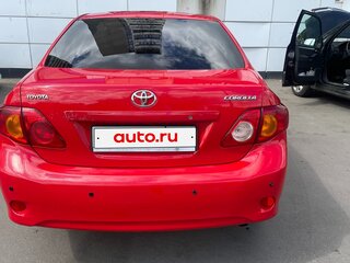 2008 Toyota Corolla AMT X (E140, E150), красный, 750000 рублей, вид 4