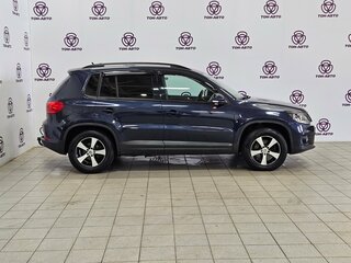 2011 Volkswagen Tiguan I Рестайлинг, синий, 996000 рублей, вид 4