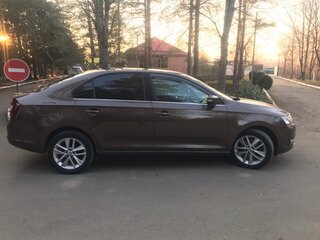 2017 Skoda Rapid I, коричневый, 1300000 рублей, вид 5