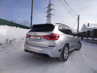 2018 BMW X3 20d xDrive III (G01), серебристый, 4500000 рублей, вид 3