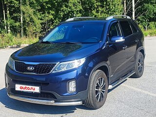 2015 Kia Sorento II Рестайлинг, синий, 1950000 рублей, вид 2