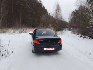 2007 Kia Spectra I Рестайлинг 2, чёрный, 350000 рублей, вид 3
