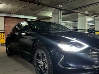 2020 Hyundai Sonata VIII (DN8), синий, 2300000 рублей, вид 3