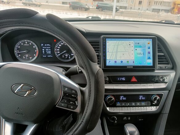 2017 Hyundai Sonata VII (LF) Рестайлинг, белый, 1890000 рублей - вид 6