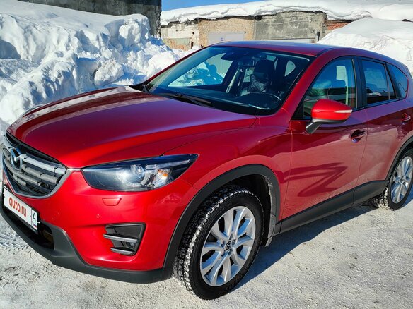 2016 Mazda CX-5 I Рестайлинг, красный, 2500000 рублей - вид 1