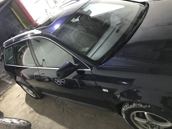 2002 Audi S6 II (C5), синий, 1550000 рублей - вид 6
