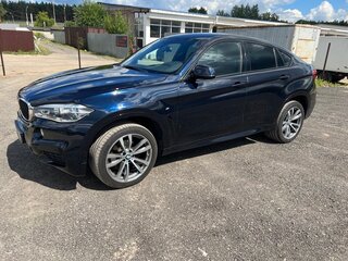 2016 BMW X6 30d II (F16), синий, 3800000 рублей, вид 1