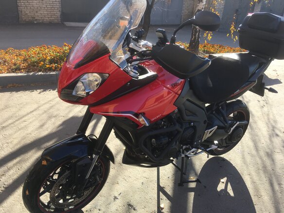 2014 Triumph Tiger 1050, красный, 700000 рублей - вид 1