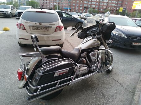 2000 Yamaha XV 1600 Road Star, серебристый, 750000 рублей, вид 2