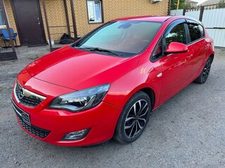 2012 Opel Astra J Рестайлинг, красный, 1200000 рублей, вид 1