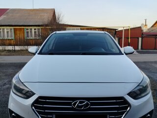 2017 Hyundai Solaris II, белый, 1350000 рублей, вид 1