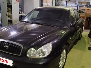 2008 Hyundai Sonata ТагАЗ IV (EF) Рестайлинг, чёрный, 405000 рублей, вид 2