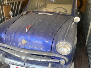 1962 Москвич 407, синий, 700000 рублей, вид 2
