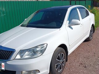 2013 Skoda Octavia II (A5) Рестайлинг, белый, 515000 рублей, вид 1