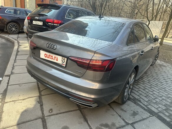 2021 Audi A4 40 TFSI V (B9) Рестайлинг, серый, 3500000 рублей - вид 14