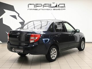 2013 Lada (ВАЗ) Granta I, синий, 459000 рублей, вид 3