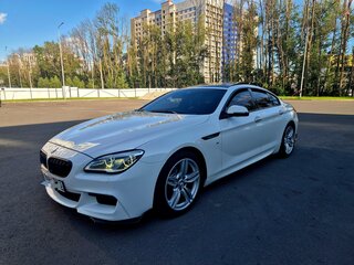 2015 BMW 6 серии Gran Coupe 640i xDrive III (F06/F13/F12) Рестайлинг, белый, 3100000 рублей, вид 1