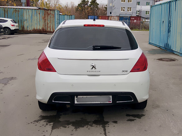 2012 Peugeot 308 I Рестайлинг, белый, 365000 рублей - вид 7