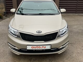 2015 Kia Rio III Рестайлинг, бежевый, 1090000 рублей, вид 2