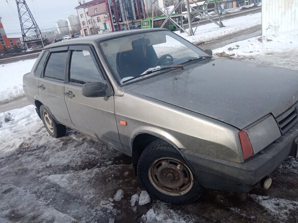 2001 Lada (ВАЗ) 21099, серый, 200000 рублей - вид 3