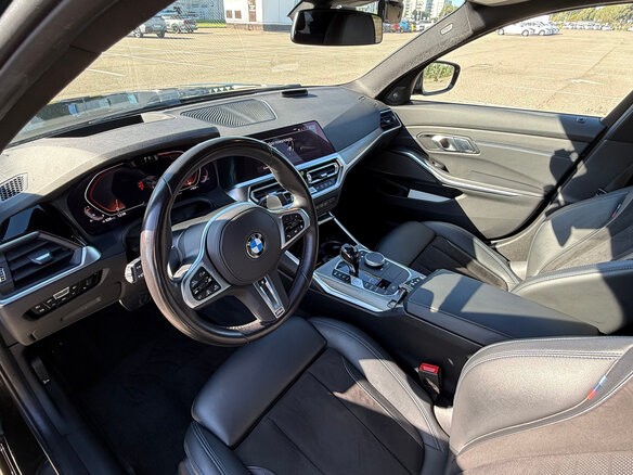 2021 BMW 3 серии 320i VII (G2x), чёрный, 3570000 рублей - вид 8