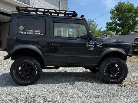 2021 Suzuki Jimny Kei car IV, чёрный, 1640000 рублей, вид 4