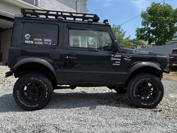 2021 Suzuki Jimny Kei car IV, чёрный, 1640000 рублей - вид 3