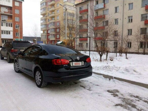 2013 Volkswagen Jetta VI, чёрный, 1200000 рублей - вид 4