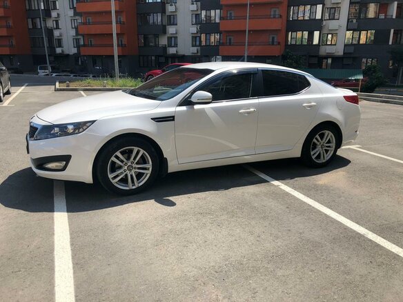 2012 Kia Optima III, белый, 1450000 рублей - вид 3
