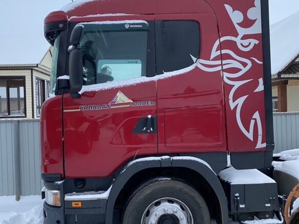 2014 Scania G-series, красный, 3750000 рублей - вид 3
