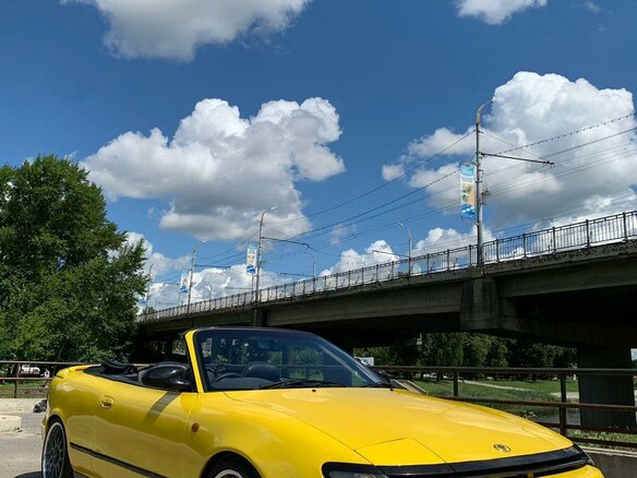 1993 Toyota Celica GT V (T180), жёлтый - вид 11