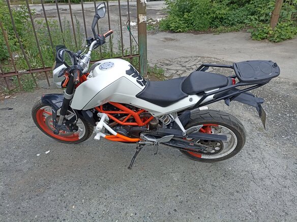 2012 KTM 200 Duke, оранжевый, 230000 рублей - вид 1