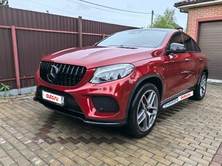 2017 Mercedes-Benz GLE Coupe 350 d I (C292), красный, 3680000 рублей, вид 1