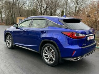 2017 Lexus RX 200t IV, синий, 4270000 рублей, вид 2