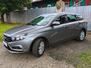 2020 Lada (ВАЗ) Vesta SW I, серый, 950000 рублей, вид 3