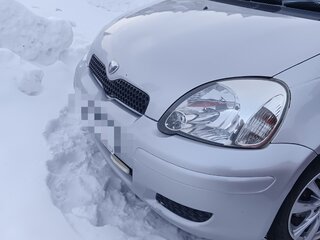 2003 Toyota Vitz I (P10), серый, 450000 рублей, вид 4