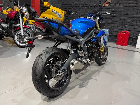 2015 Triumph Street Triple, синий, 545000 рублей - вид 18