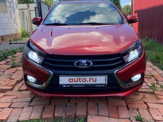 2019 Lada (ВАЗ) Vesta SW I, красный, 1300000 рублей, вид 2