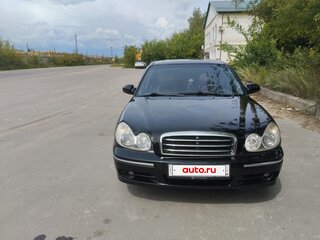 2002 Hyundai Sonata IV (EF) Рестайлинг, чёрный, 400000 рублей, вид 5