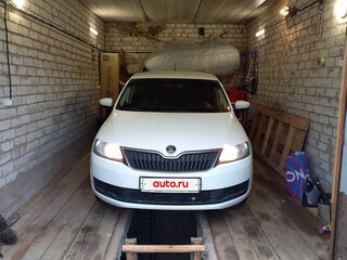 2019 Skoda Rapid I Рестайлинг, белый, 1200000 рублей, вид 3