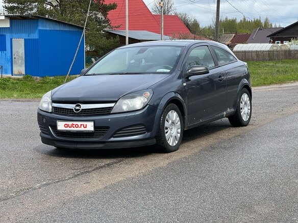 2010 Opel Astra GTC H Рестайлинг, синий, 560000 рублей - вид 7