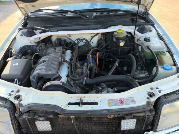 1992 Audi 100 IV (C4), белый, 580000 рублей - вид 3