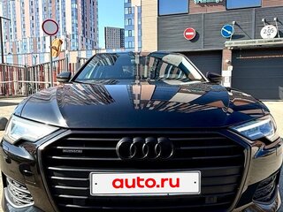 2020 Audi A6 45 TFSI V (C8), чёрный, 3650000 рублей, вид 2