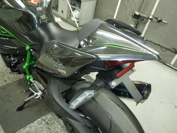 2015 Kawasaki Ninja H2, серый, 2400000 рублей - вид 9