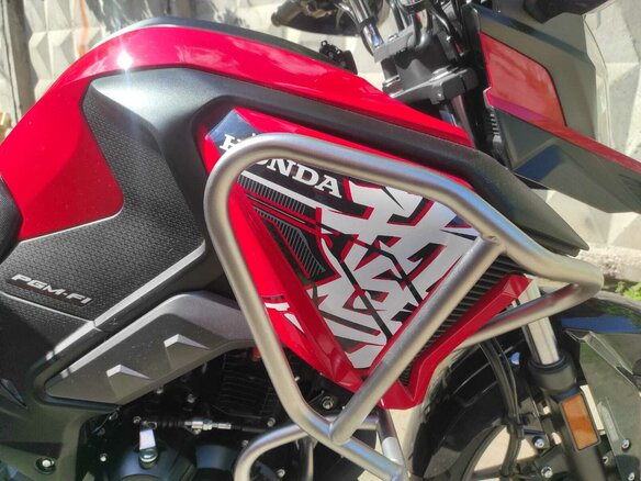 2021 Honda CB 190X (Wuyang), красный, 365000 рублей - вид 6