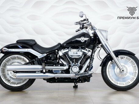 2018 Harley-Davidson Fat Boy, чёрный, 1899000 рублей, вид 1