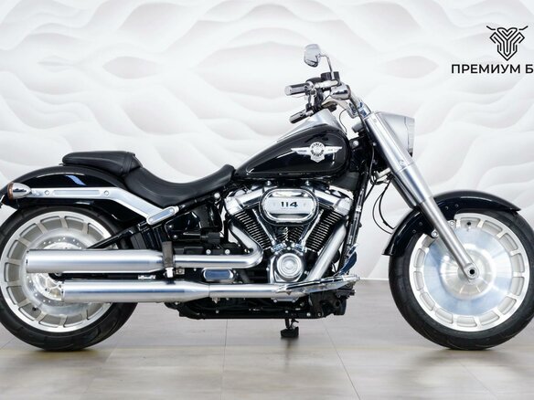 2018 Harley-Davidson Fat Boy, чёрный, 1899000 рублей