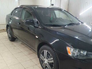 2010 Mitsubishi Lancer X, чёрный, 750000 рублей, вид 4