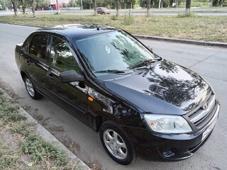 2012 Lada (ВАЗ) Granta I, чёрный, 380000 рублей, вид 3